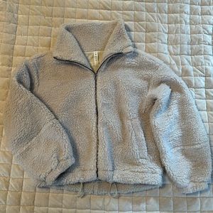 Lululemon Cinchable Fleece Zip Up